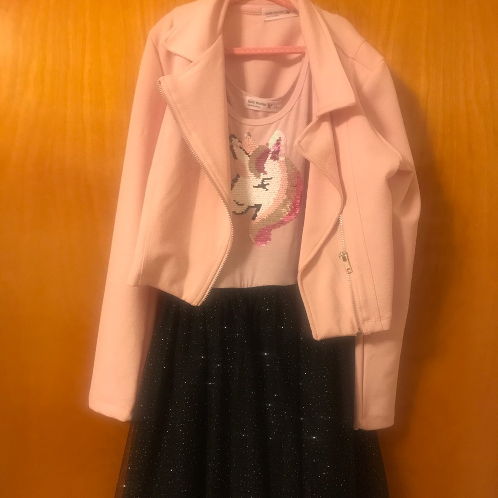 Dress and jacket